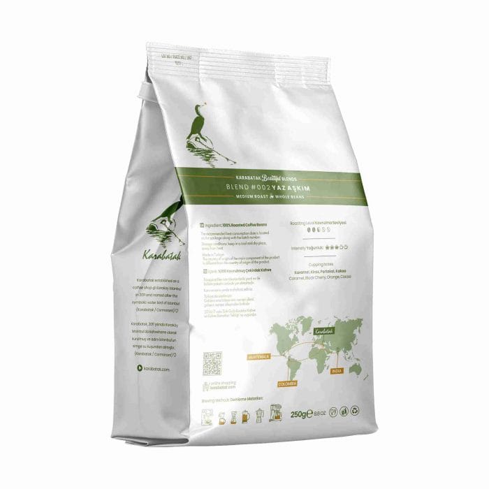 BLEND #002 YAZ AŞKIM ÇEKİRDEK KAHVE 250 GR - Görsel 3