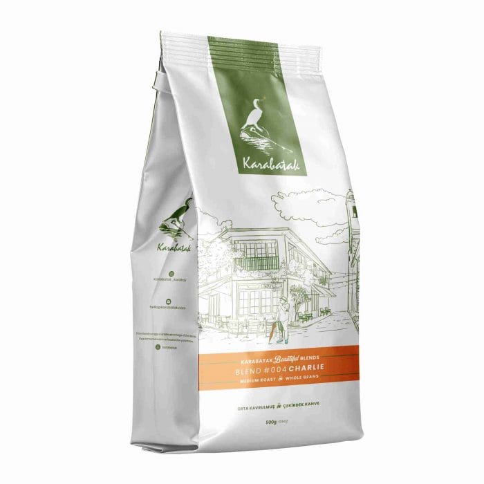 04-charlie500-01_14 BLEND #004 CHARLIE ÇEKİRDEK KAHVE 500 GR - Görsel 1