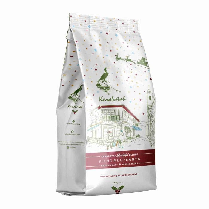 07-santa500-01_26 BLEND #007 SANTA ÇEKİRDEK KAHVE 500 GR - Görsel 1