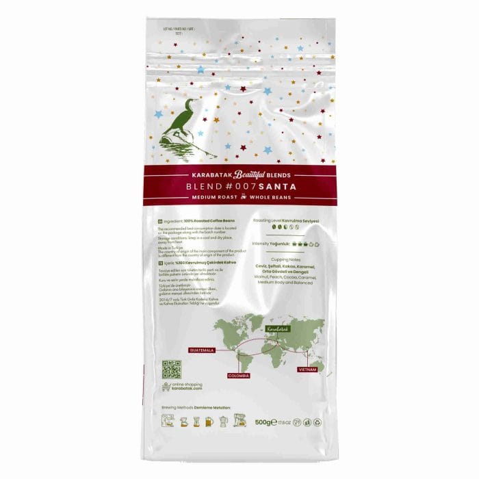 BLEND #007 SANTA ÇEKİRDEK KAHVE 500 GR - Görsel 4