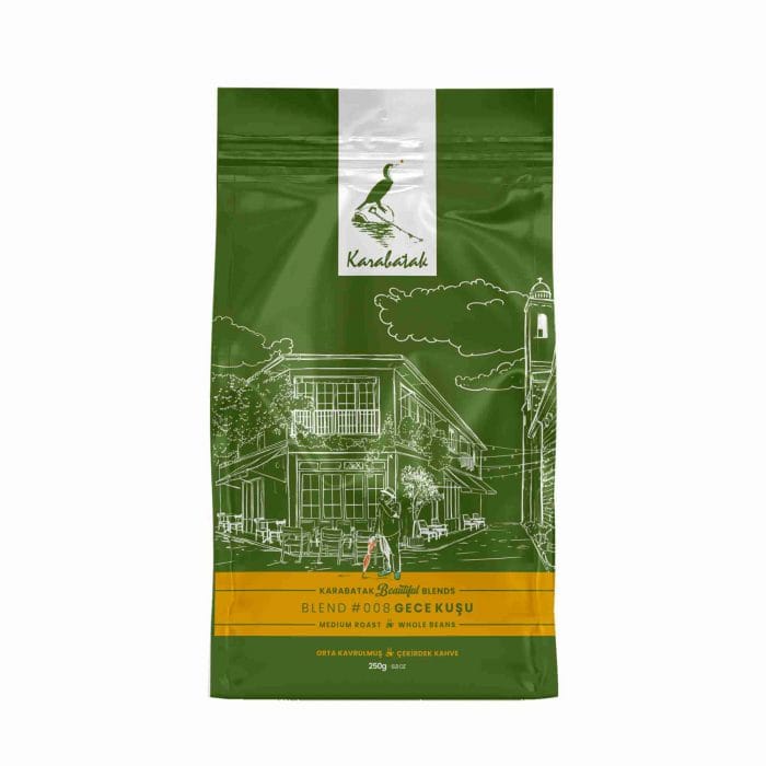 BLEND #008 GECE KUŞU ÇEKİRDEK KAHVE 250 GR - Görsel 2