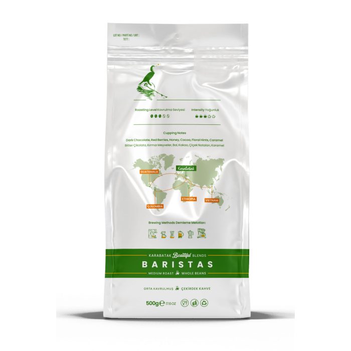 Baristas Çekirdek Kahve 500 gr - Görsel 3